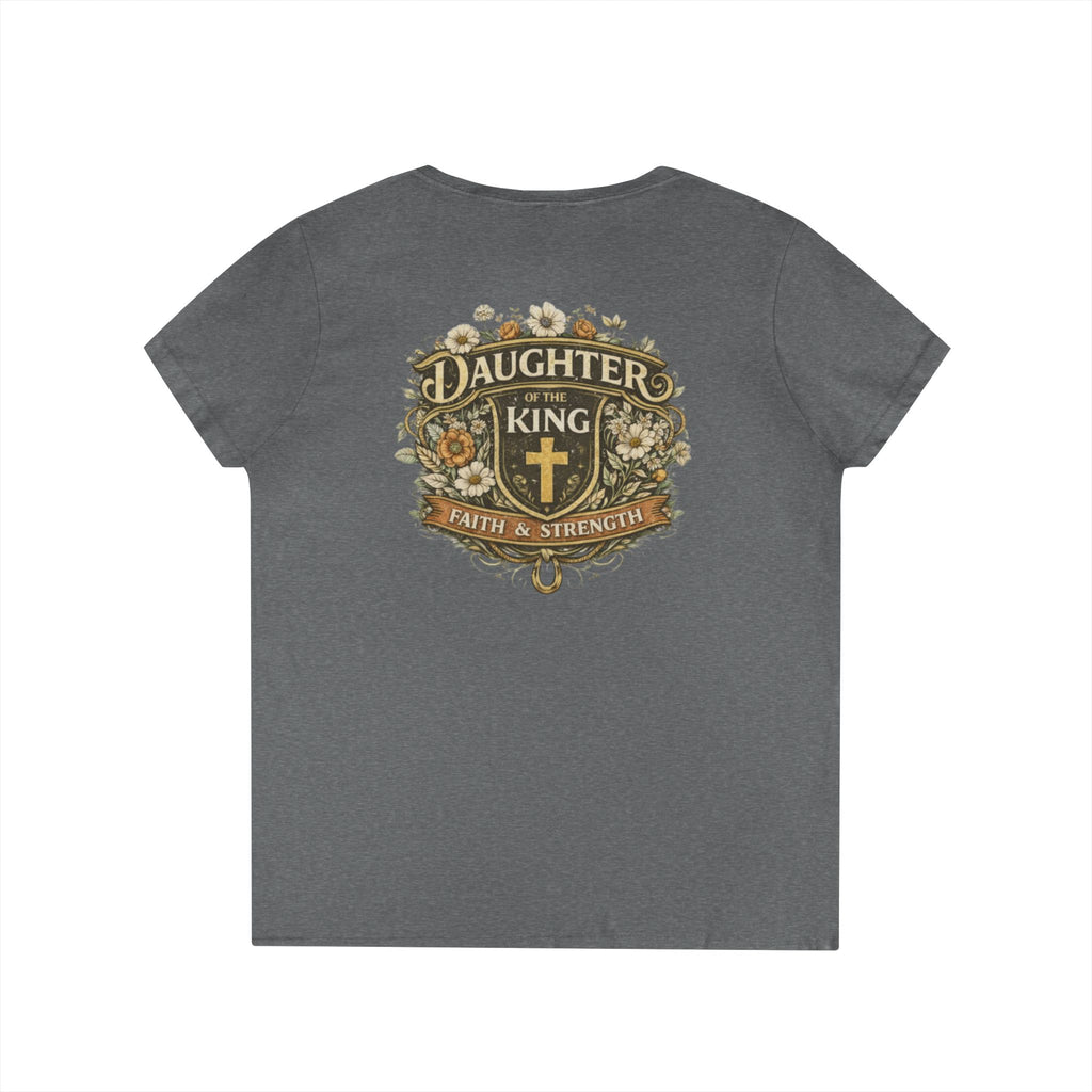 Daughter of the King – Women’s V-Neck Tee
