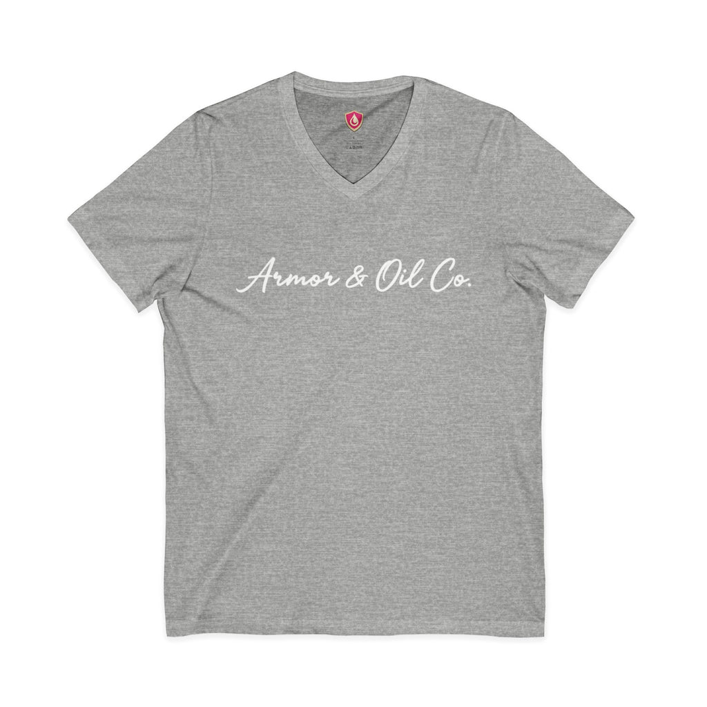 Guided by Faith, Clothed in Strength – Women’s V-Neck Tee