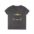 Walking in Grace – Women’s V-Neck Tee