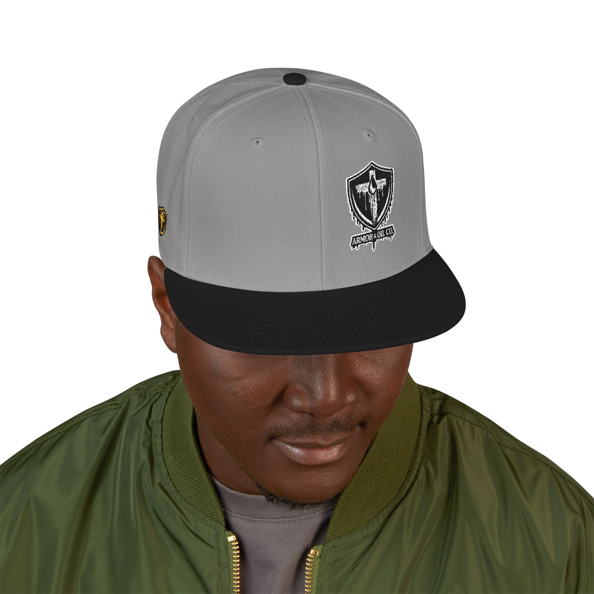 Armor & Oil Snapback Hat (Embroidery)