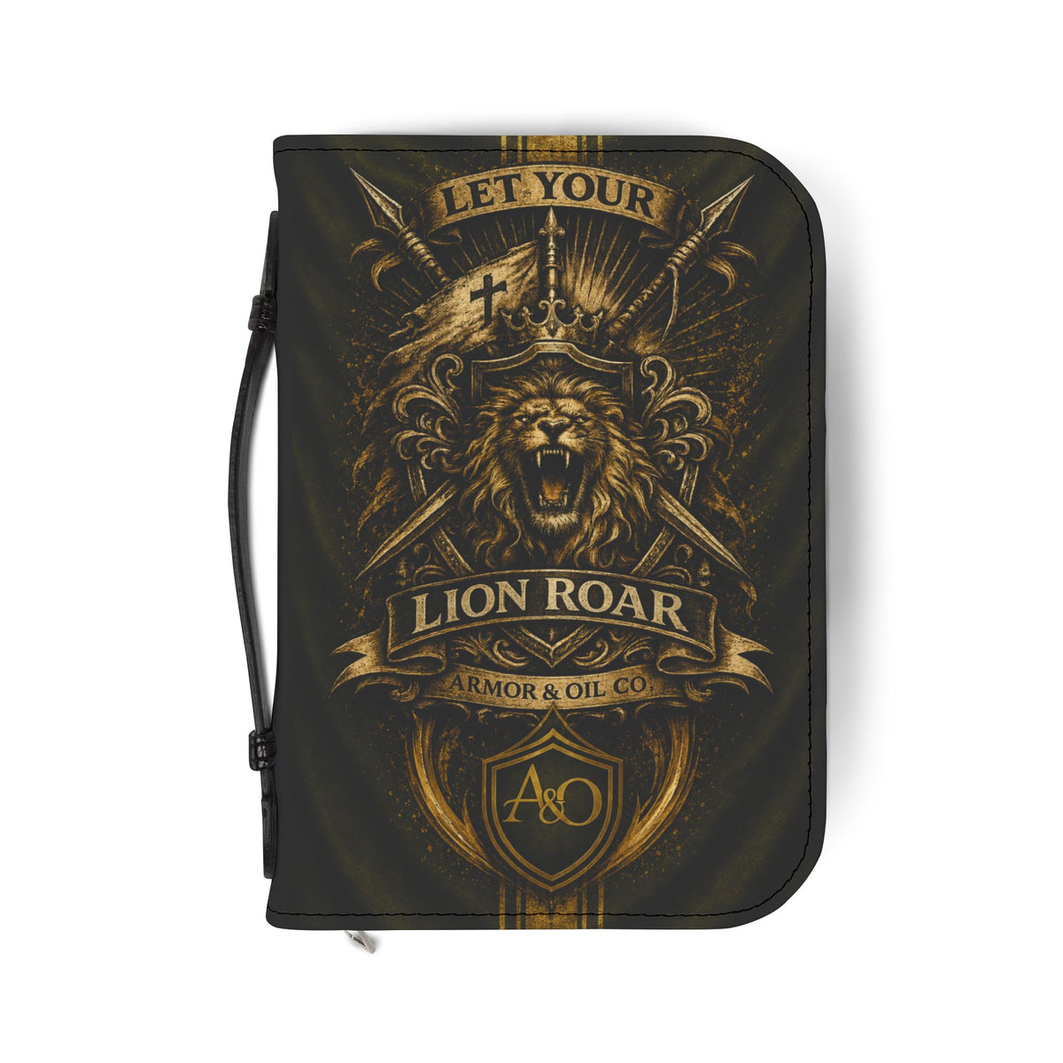 Let Your Lion Roar Bible Cover 🦁✝️