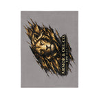 Armor & Oil Co. Lion Velveteen Blanket 🦁