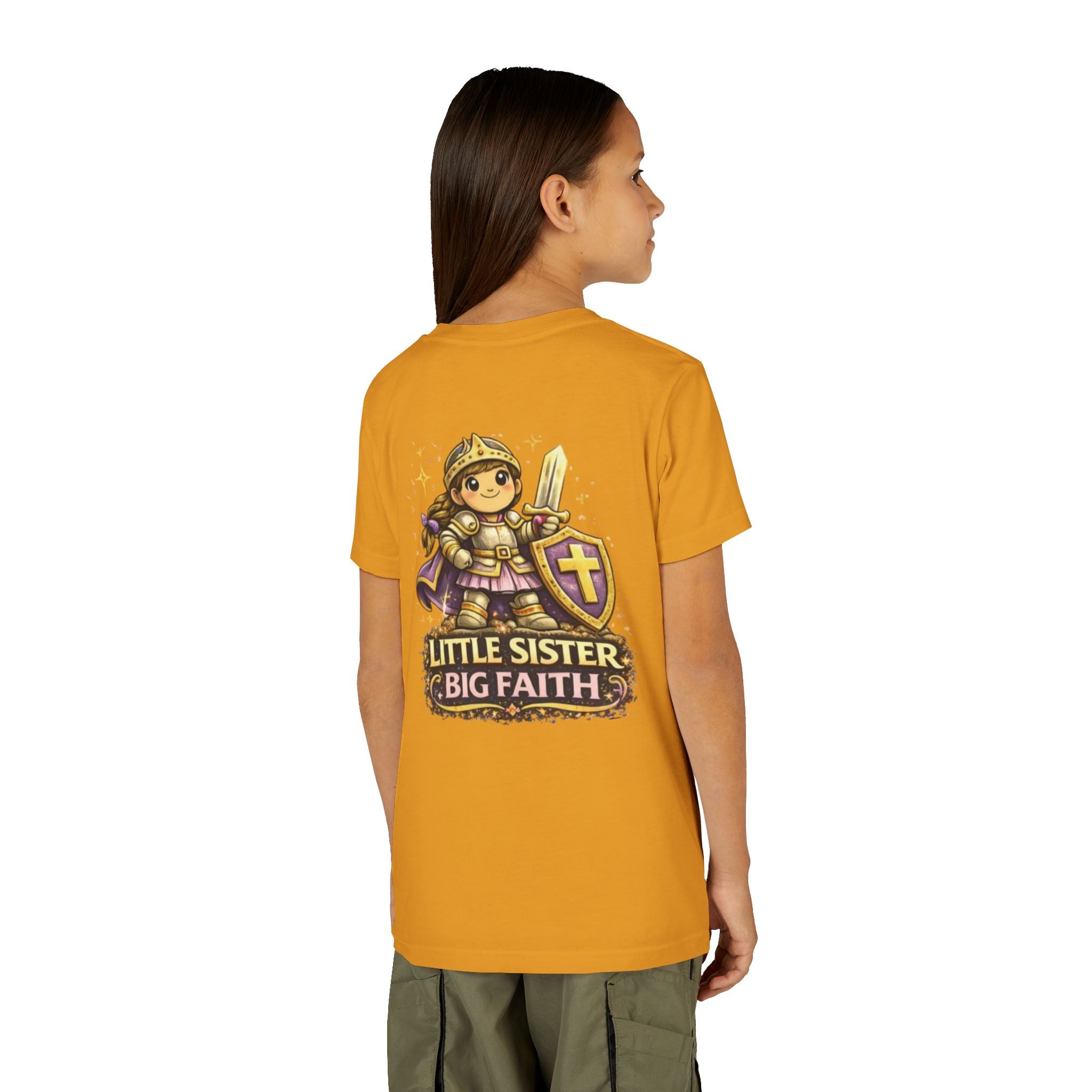 Little Sister, Big Faith – Girl's Tee