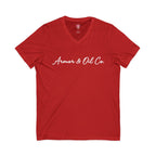 Guided by Faith, Clothed in Strength – Women’s V-Neck Tee