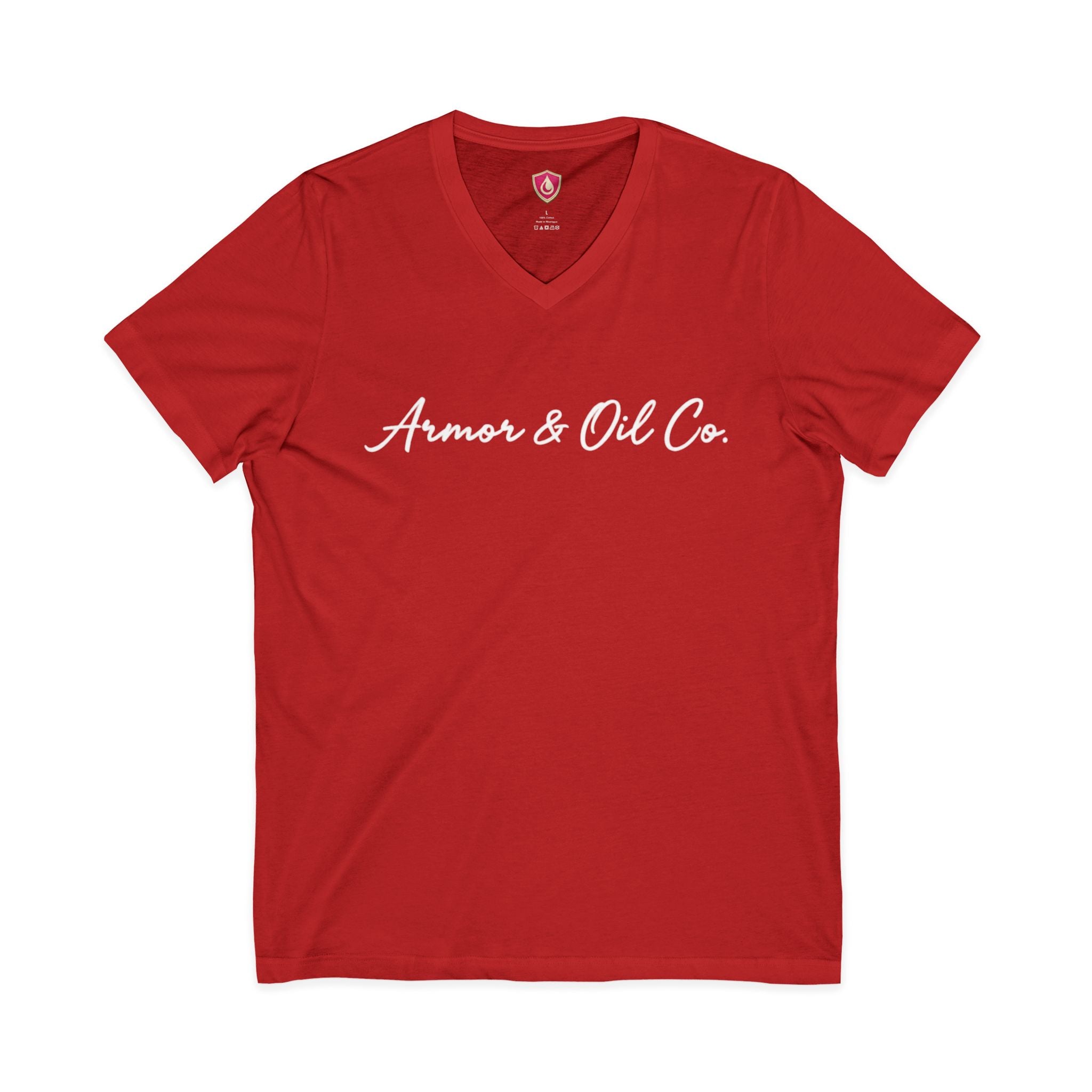 Guided by Faith, Clothed in Strength – Women’s V-Neck Tee