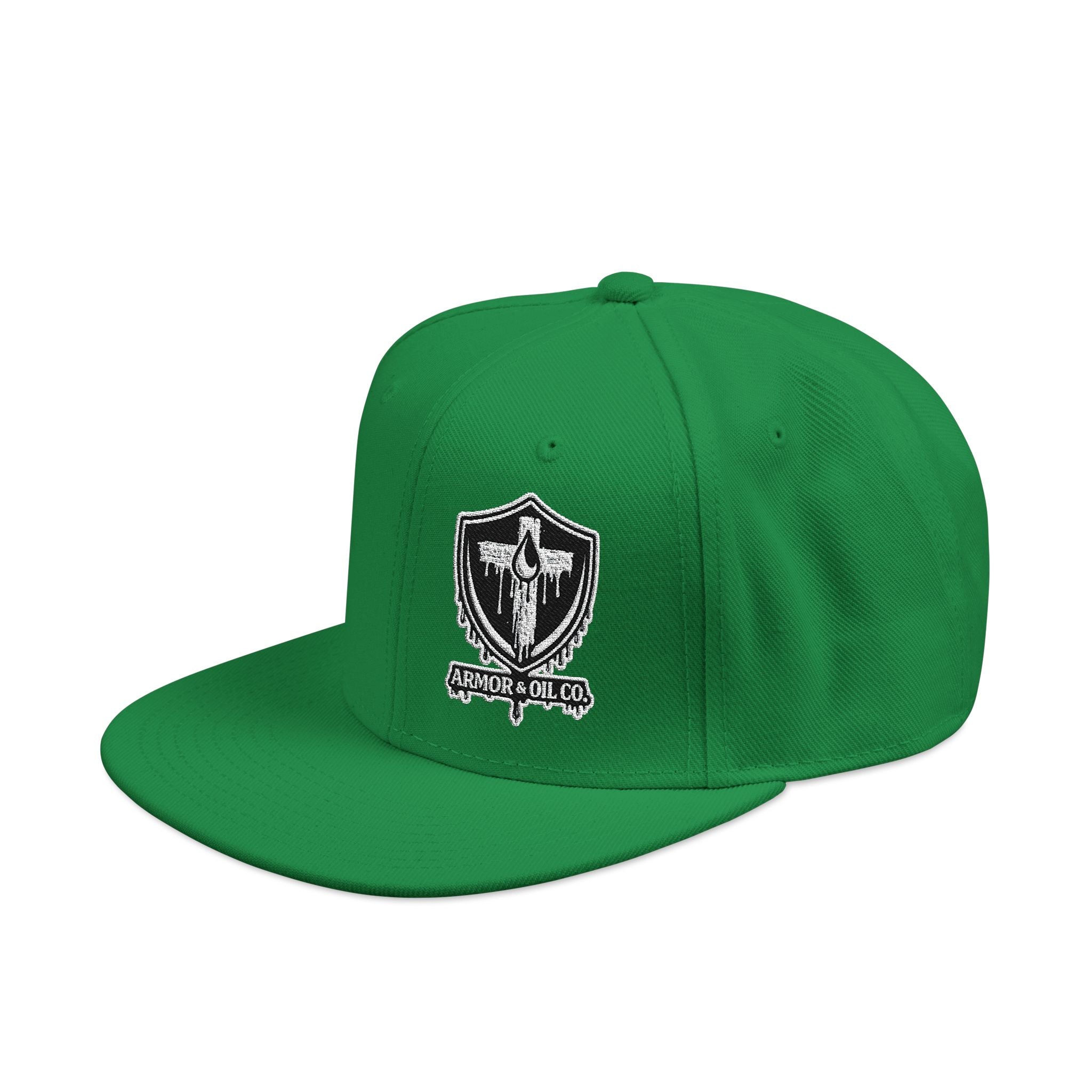 Armor & Oil Snapback Hat (Embroidery)