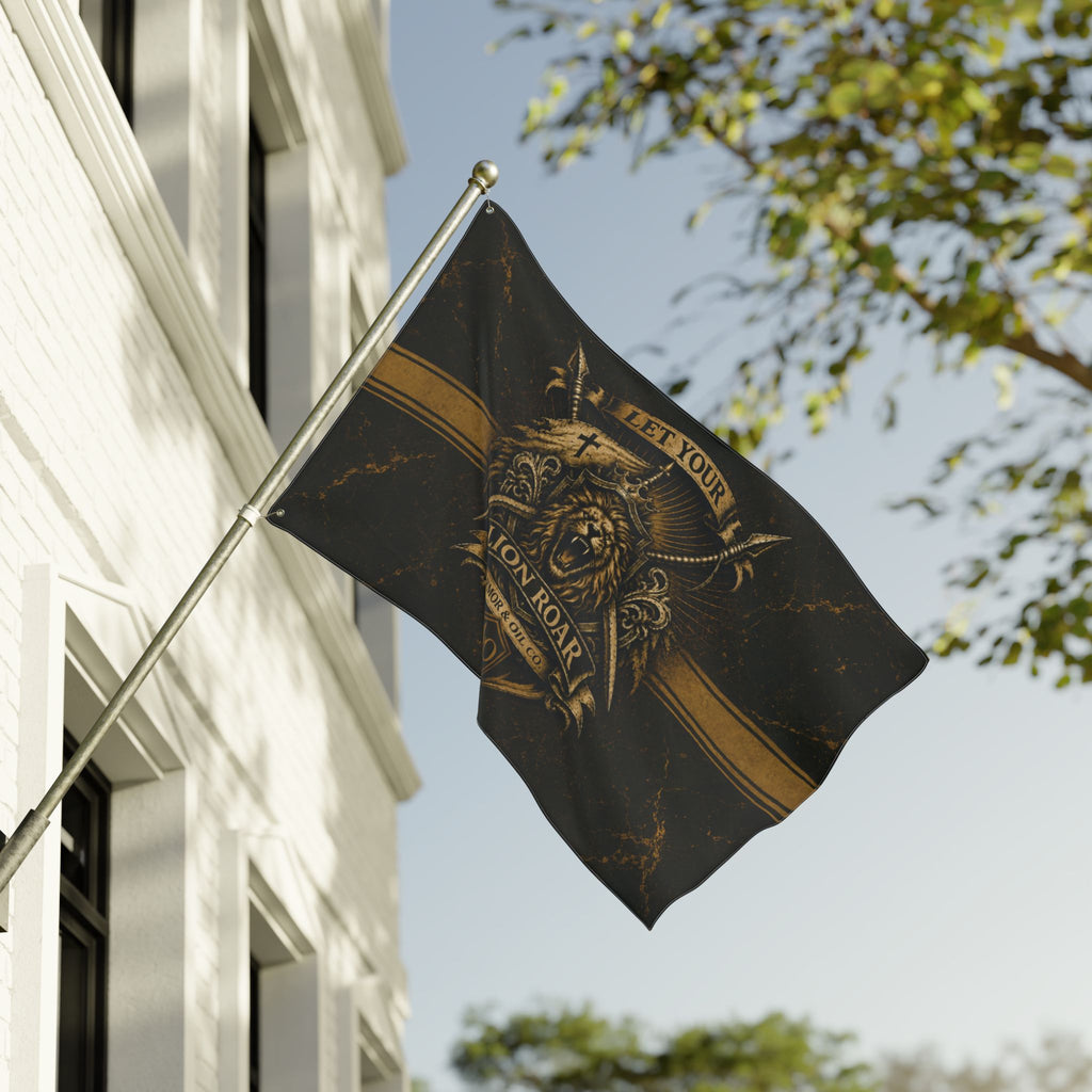 Let Your Lion Roar – Double-Sided 3' x 5' Flag