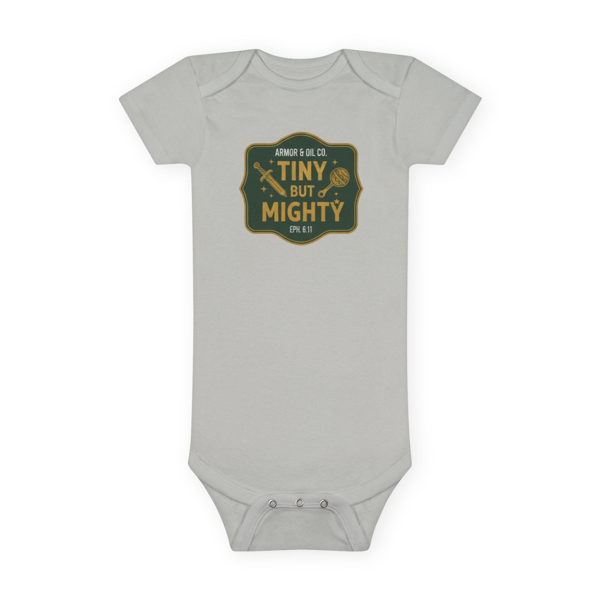 Tiny But Mighty – Baby Onesie