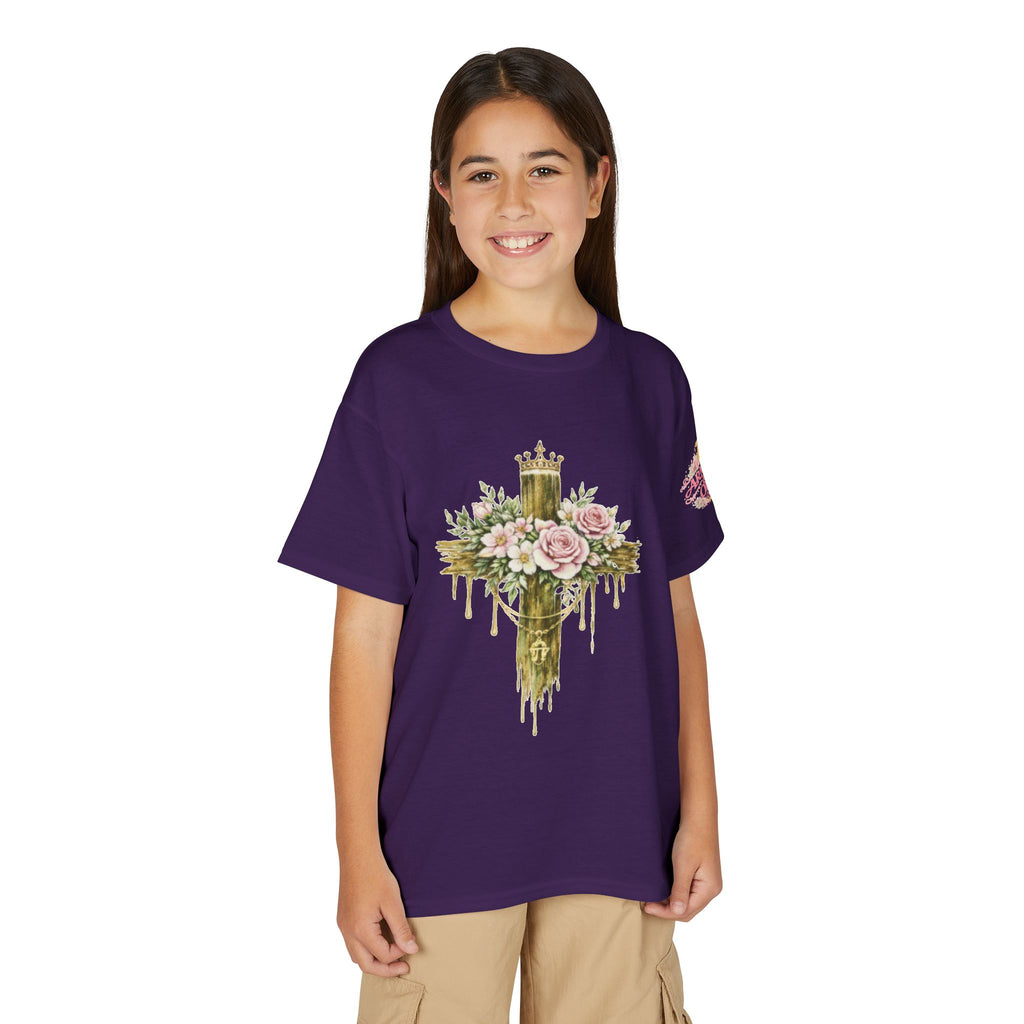 Daughter of the King Cross – Girl's Tee