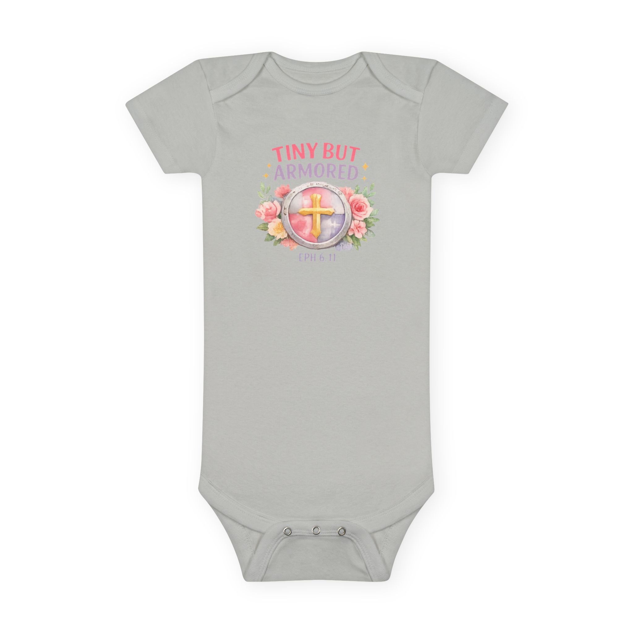 Tiny But Armored – Baby Onesie