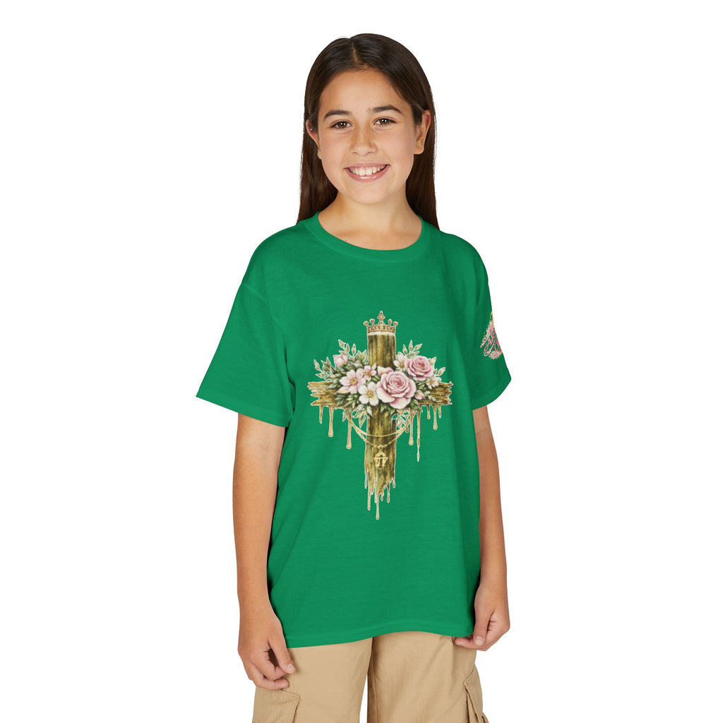 Daughter of the King Cross – Girl's Tee