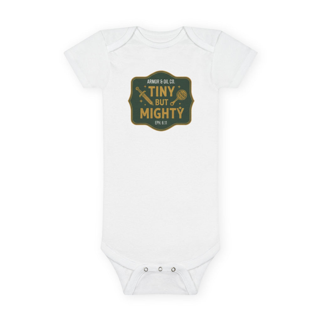 Tiny But Mighty – Baby Onesie