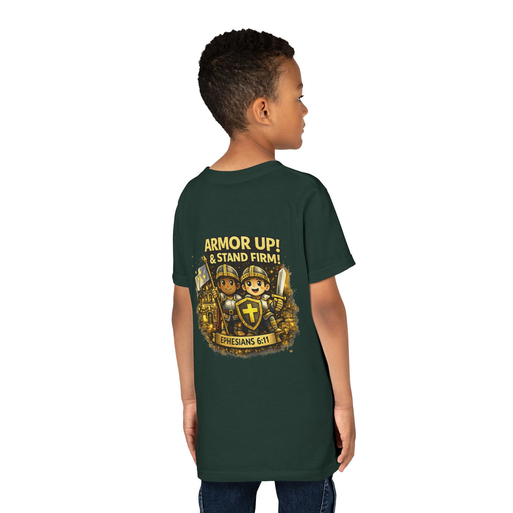 Armor Up & Stand Firm – Boy's Tee