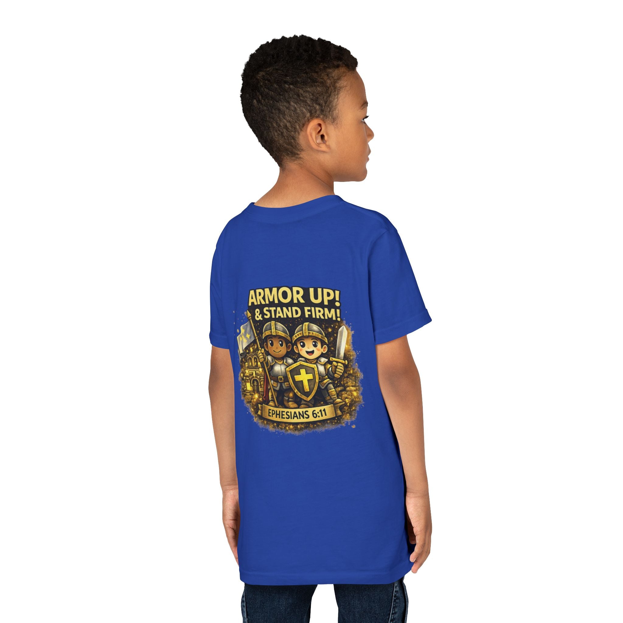 Armor Up & Stand Firm – Boy's Tee