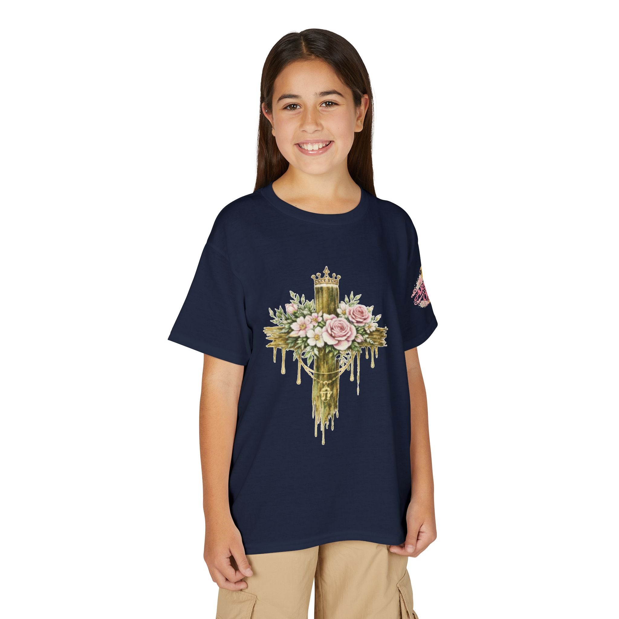 Daughter of the King Cross – Girl's Tee