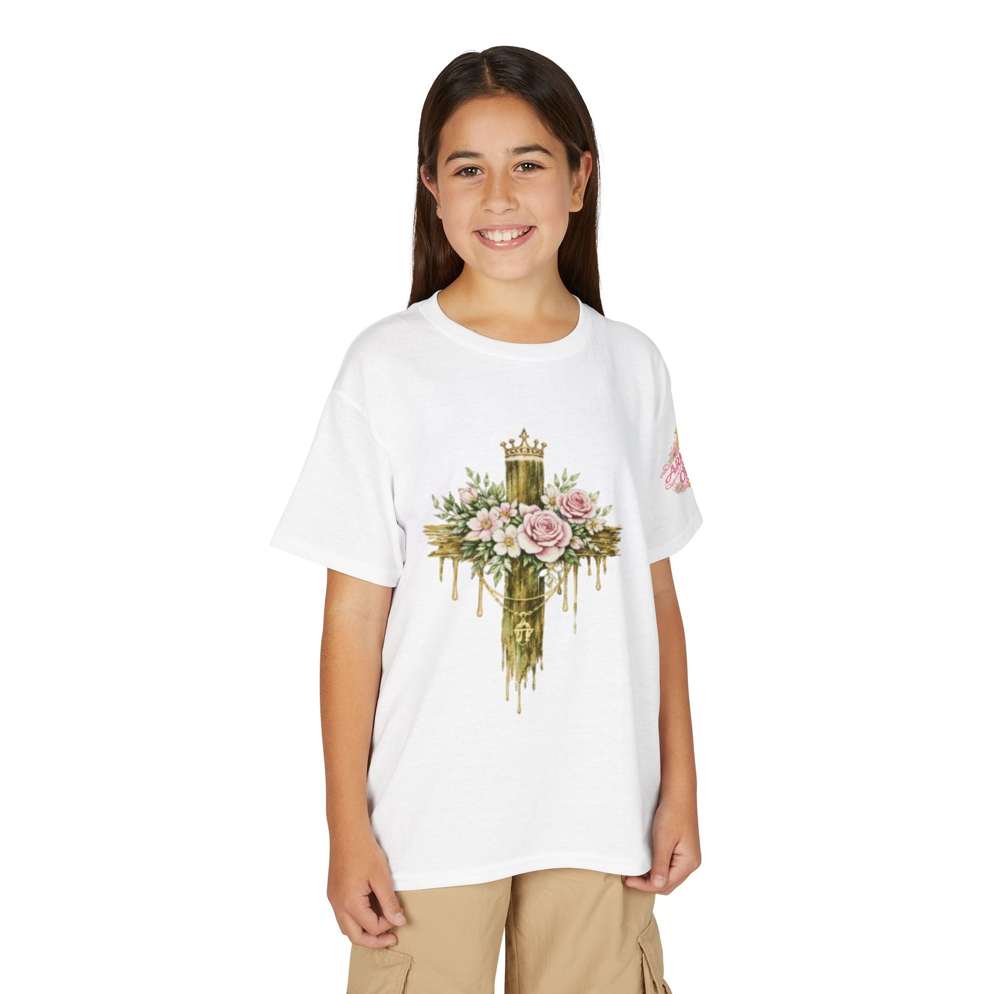 Daughter of the King Cross – Girl's Tee